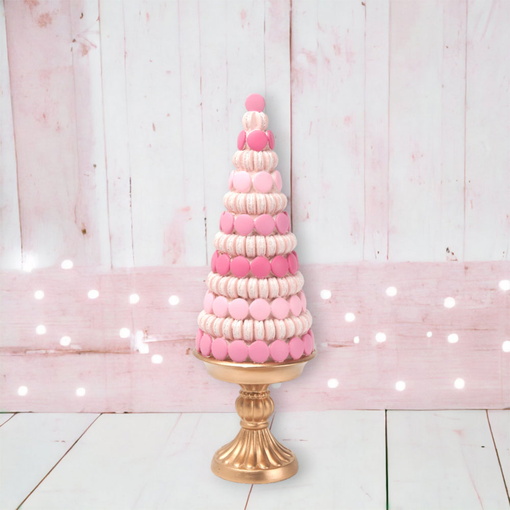 16" Pink Macaron Tree by December Diamonds image