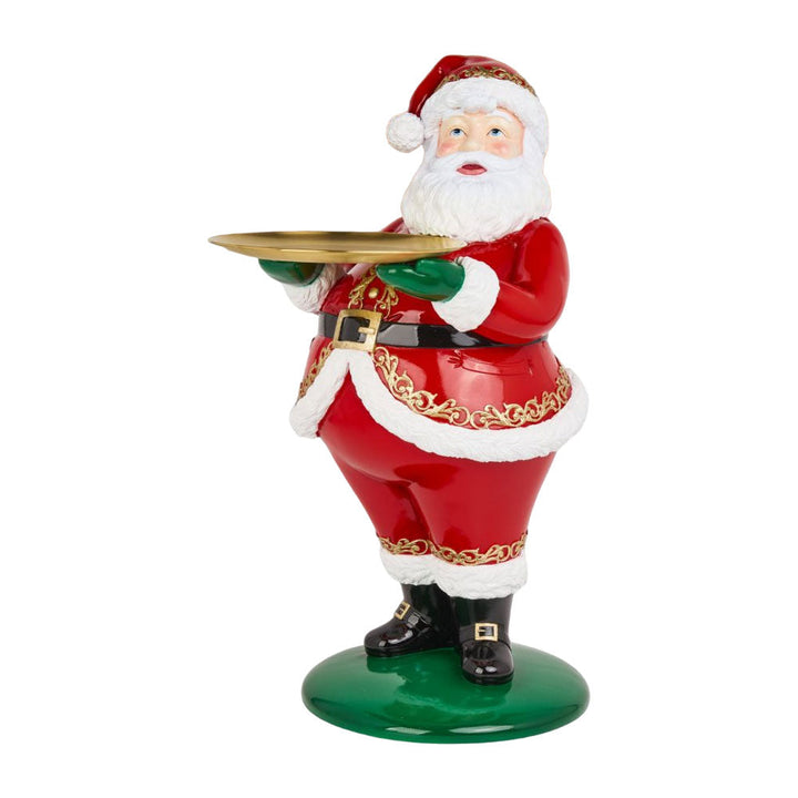 24" Santa w/Serving Tray - NEW 2024 by December Diamonds image