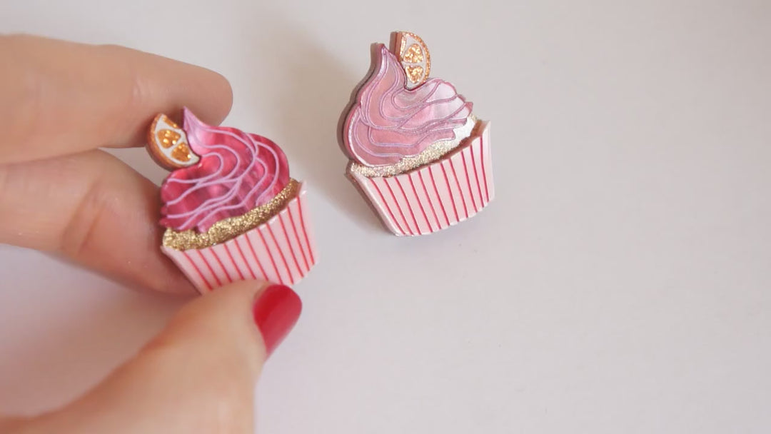 Muffin Earrings by LaliBlue