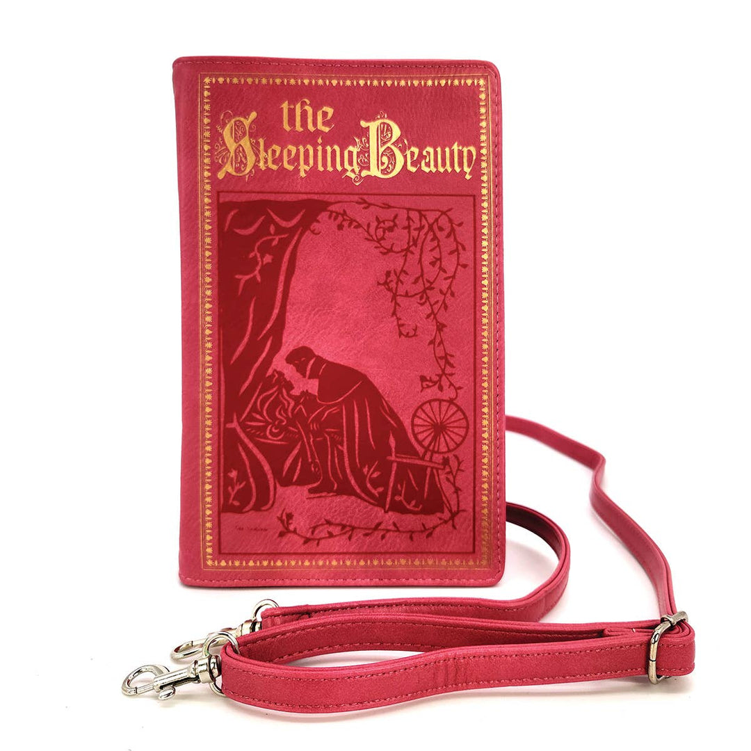 The Sleeping Beauty Vintage Book Handbag: PINK