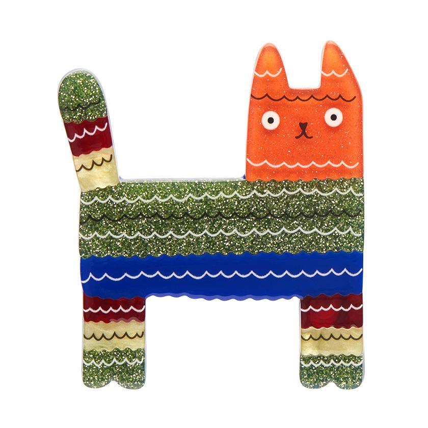 Piñata Cat Brooch by Erstwilder - Quirks!