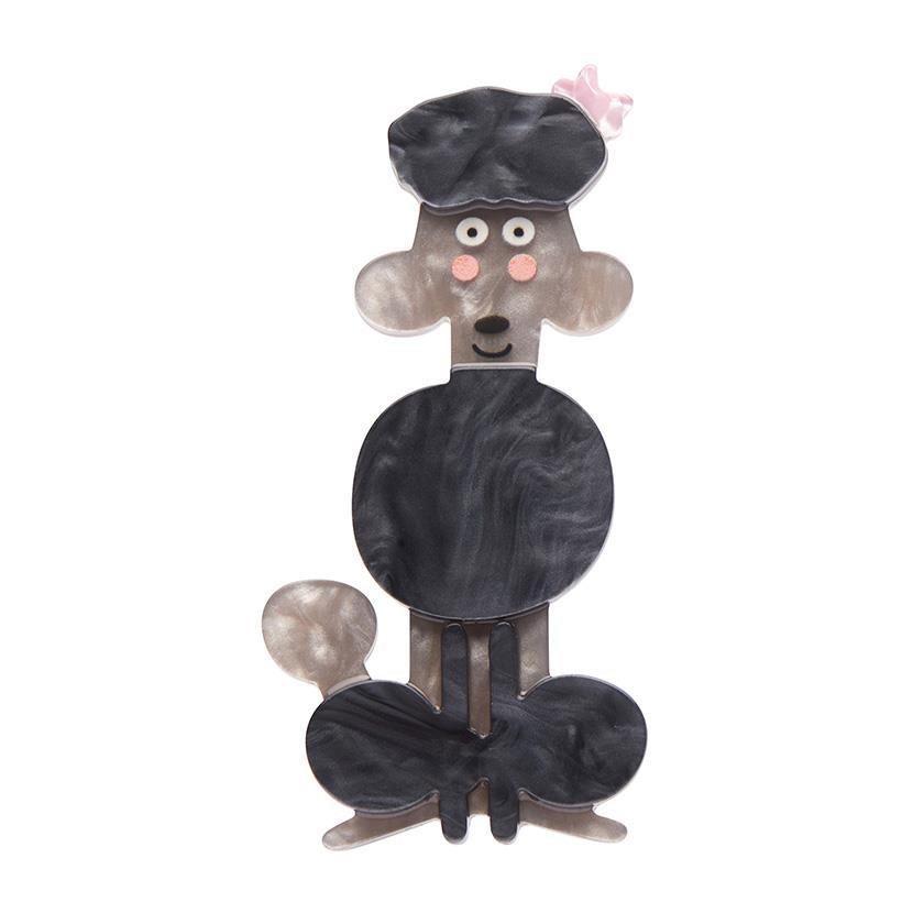 Poodle Along Brooch by Erstwilder - Quirks!