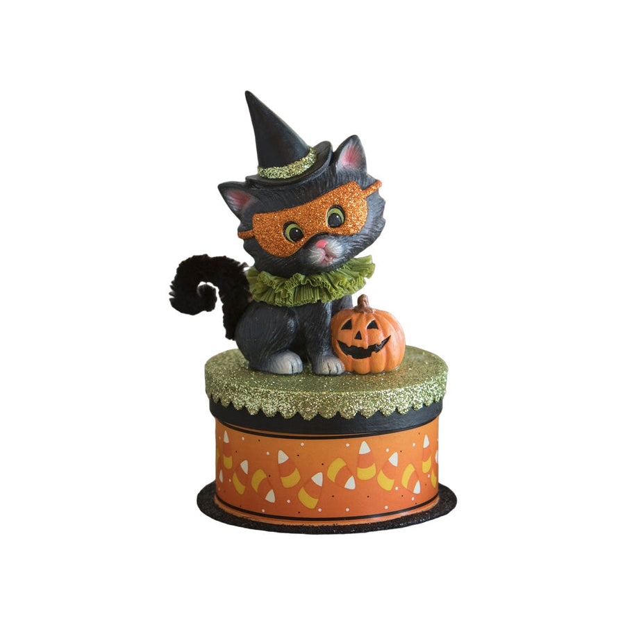 Halloween Kitty Binks on Box by Bethany Lowe image