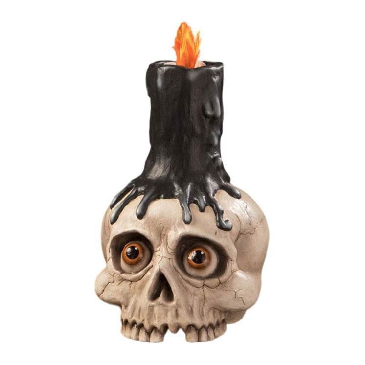 Skull Candle Holder by Bethany Lowe image