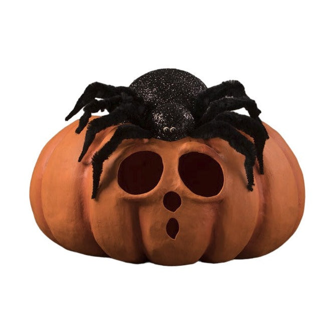 Spider on Pumpkin JOL by Bethany Lowe image
