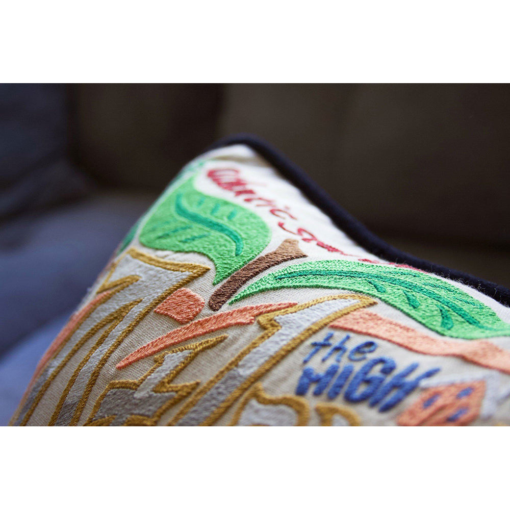 Atlanta Hand-Embroidered Pillow