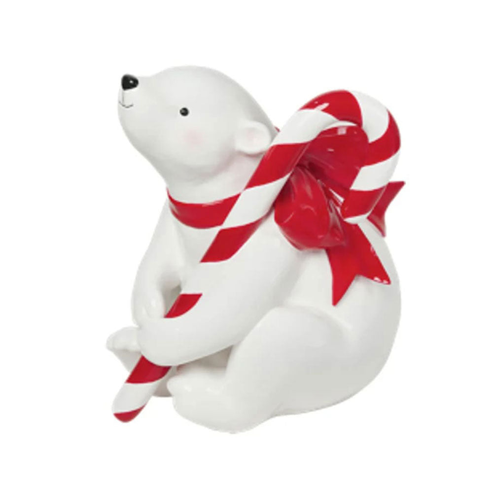 Baby Polar Bear w/Candy Display by December Diamonds