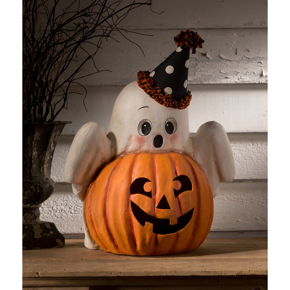 Boo Ghost Jack-O-Lantern by Bethany Lowe image