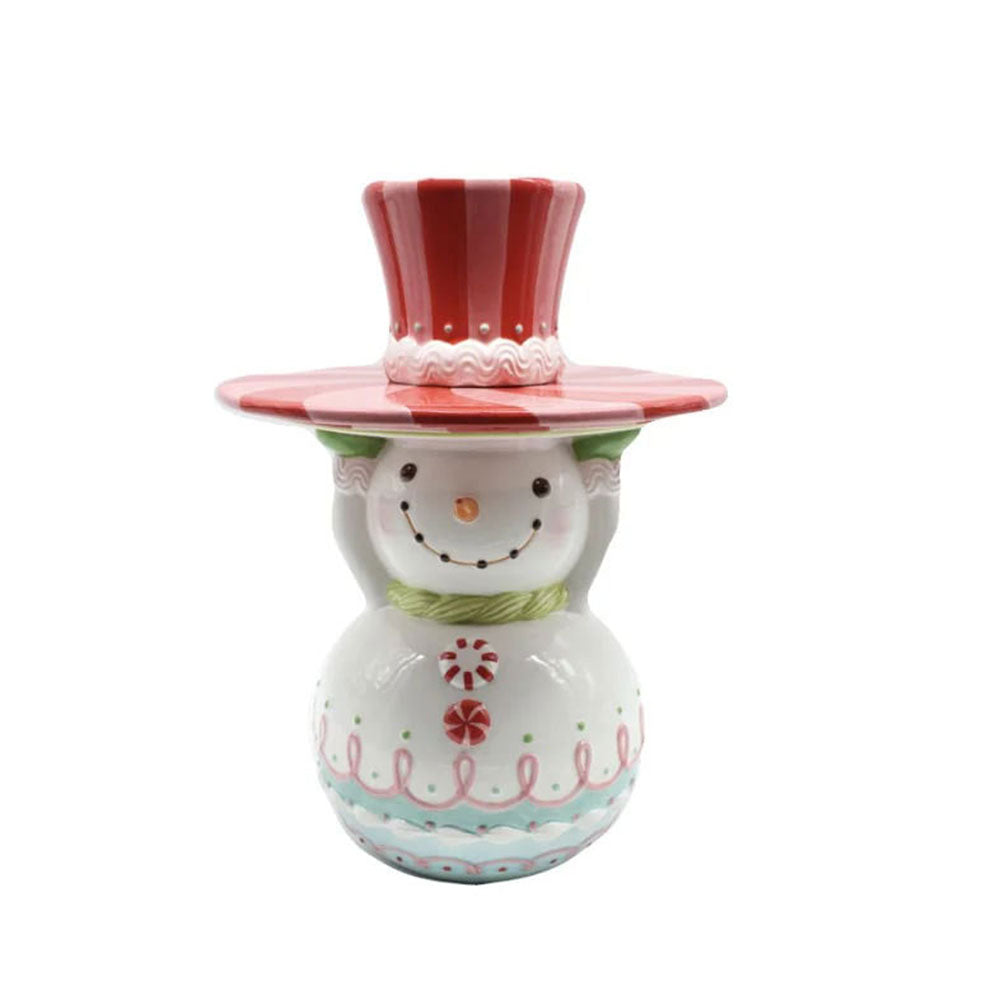 Ceramic Snowman Serving Dish by December Diamonds