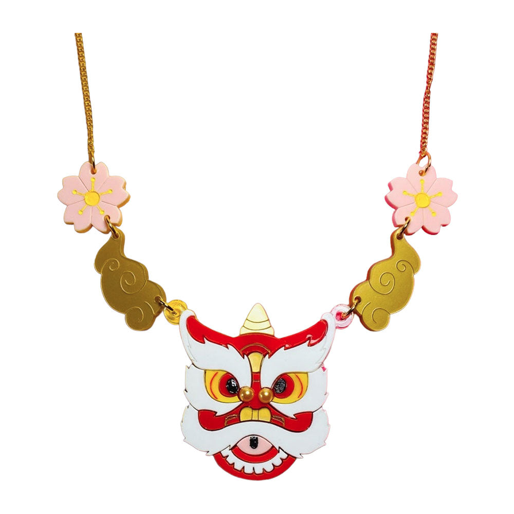 Chinese New Year Celebrations 2022 - Dragon Head Necklace by Makokot Design