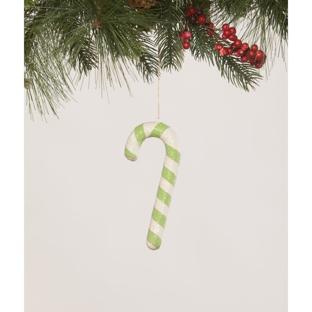 Citrine Candy Cane Ornament by Bethany Lowe