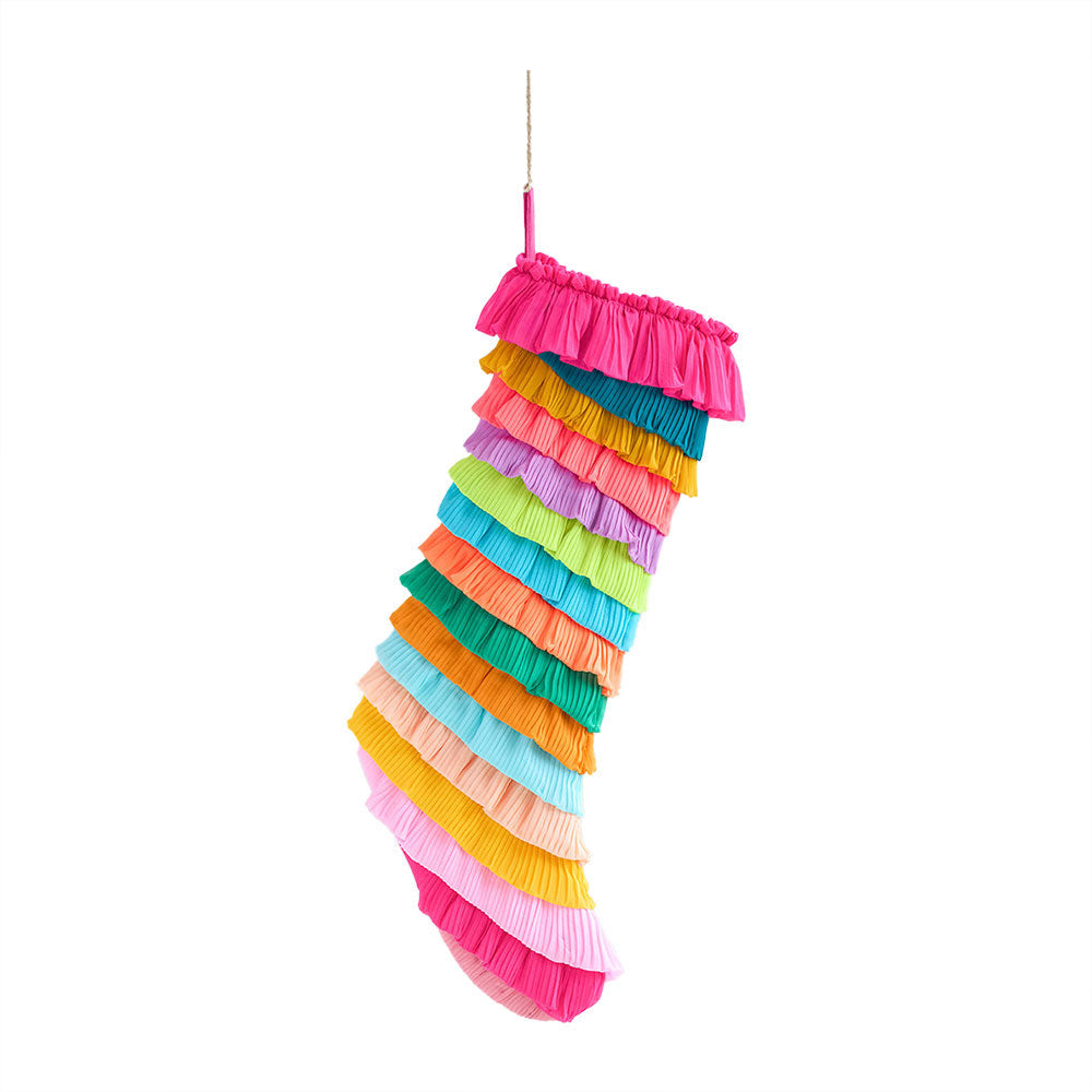 Color Pop Pleats Stocking by GlitterVille