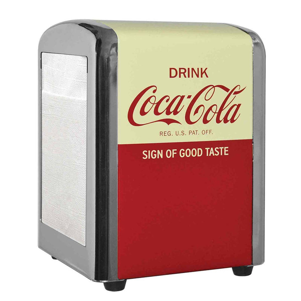 vintage retro coca cola napkin dispenser