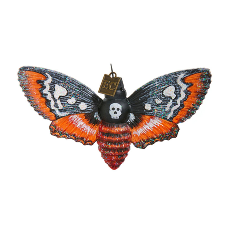 EC 4.75" Halloween Moth Ornament by Raz Imports