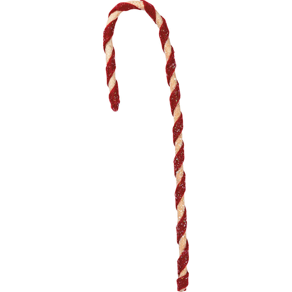 Fabric Candy Cane Ornament By Primitives by Kathy