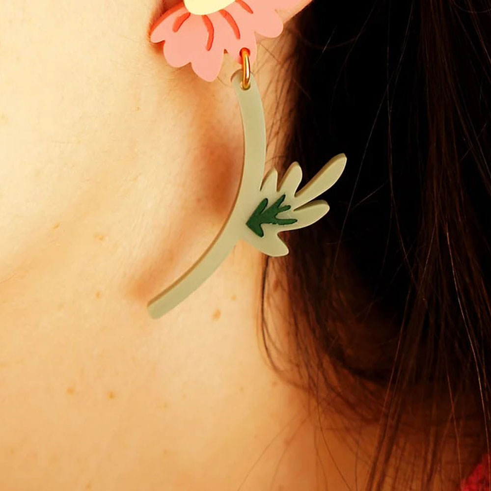 Flower Earrings by LaliBlue image 2