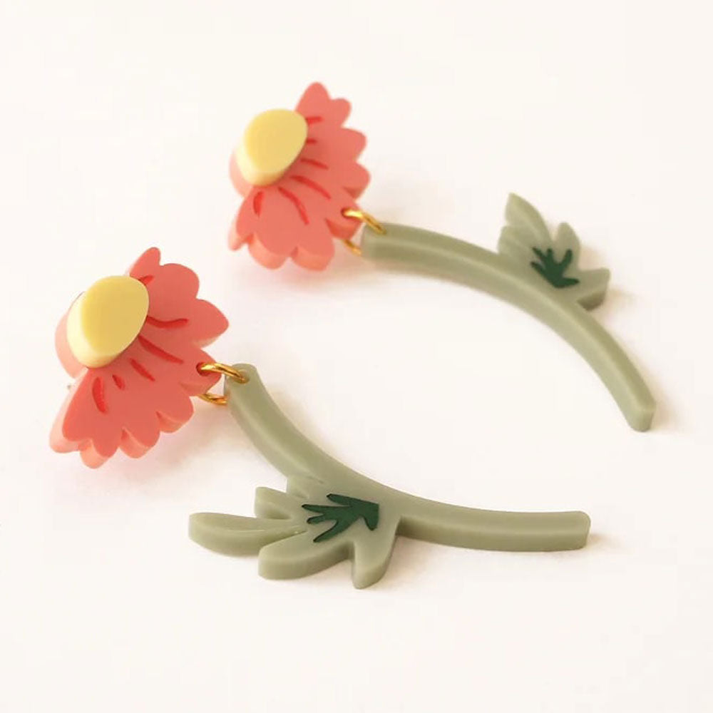 Flower Earrings by LaliBlue image 1
