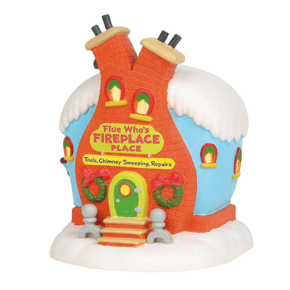 Flue Who's Fireplace Place by Enesco