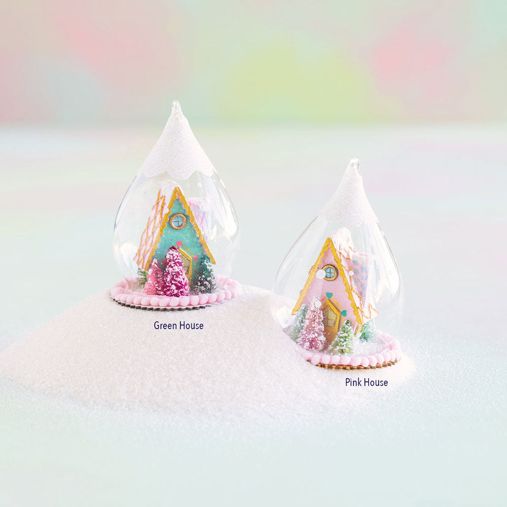 Gingerbread Cottage Dome by GlitterVille