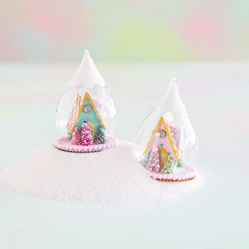Gingerbread Cottage Dome by GlitterVille