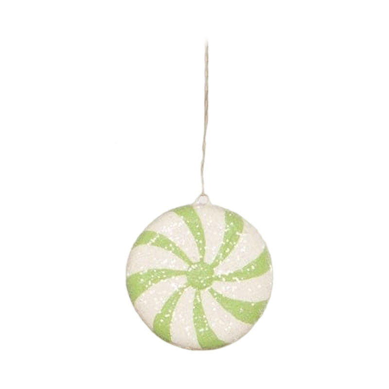 Green Peppermint Ornament by Bethany Lowe