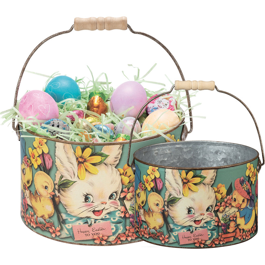 Have A Happy Easter Bucket Set By Primitives by Kathy