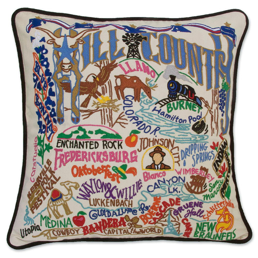 Hill Country Hand-Embroidered