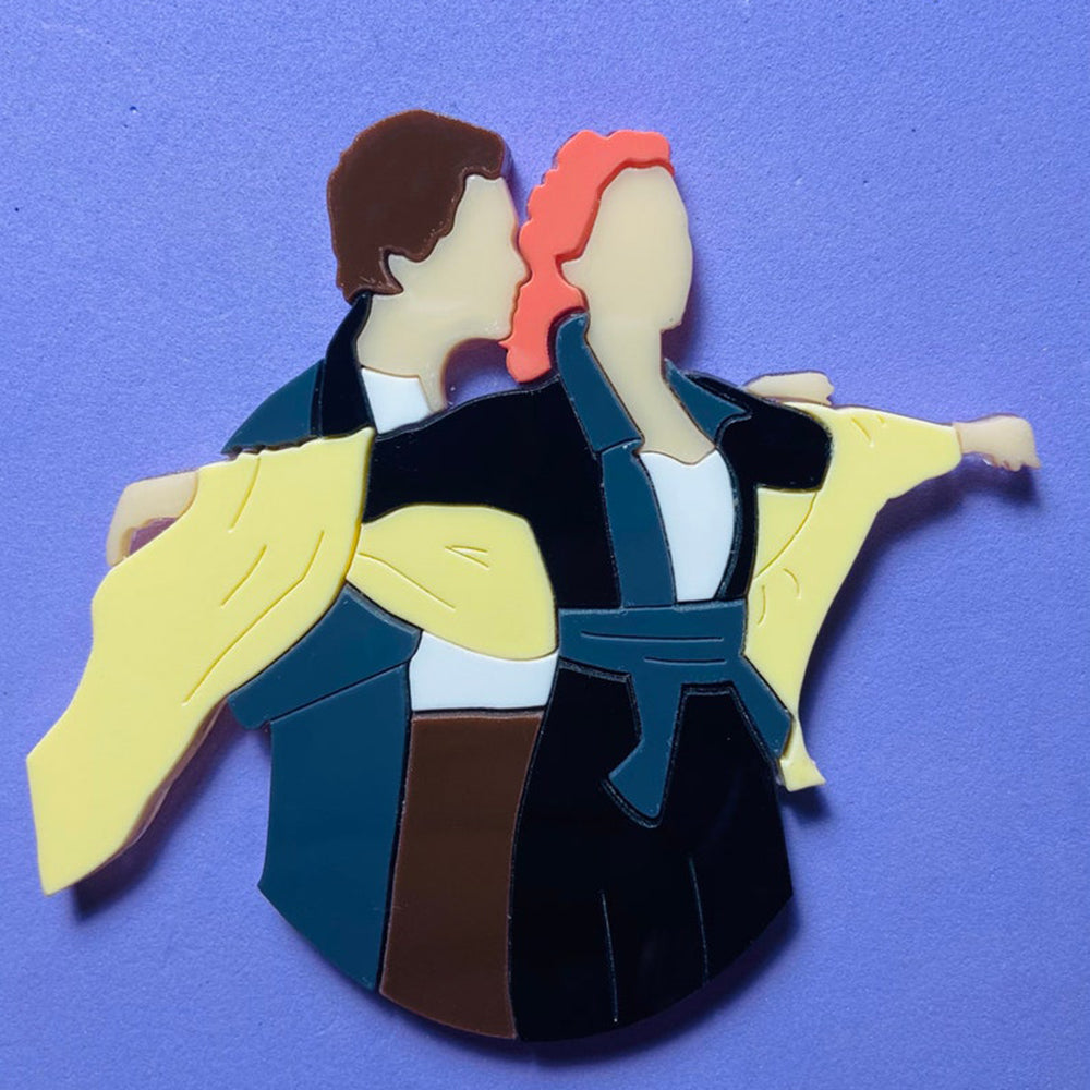 Iconic Moments Collection - "Do You Trust Me?" Brooch by Makokot Design