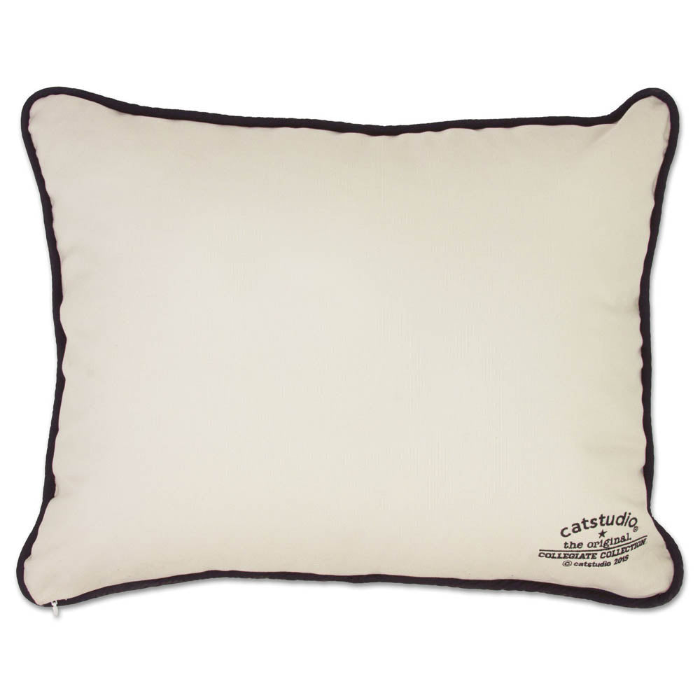 James Madison University Collegiate Embroidered Pillow by CatStudio