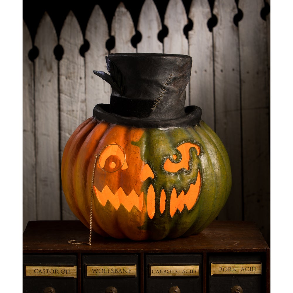 Jekyll & Hyde Pumpkin by Bethany Lowe image
