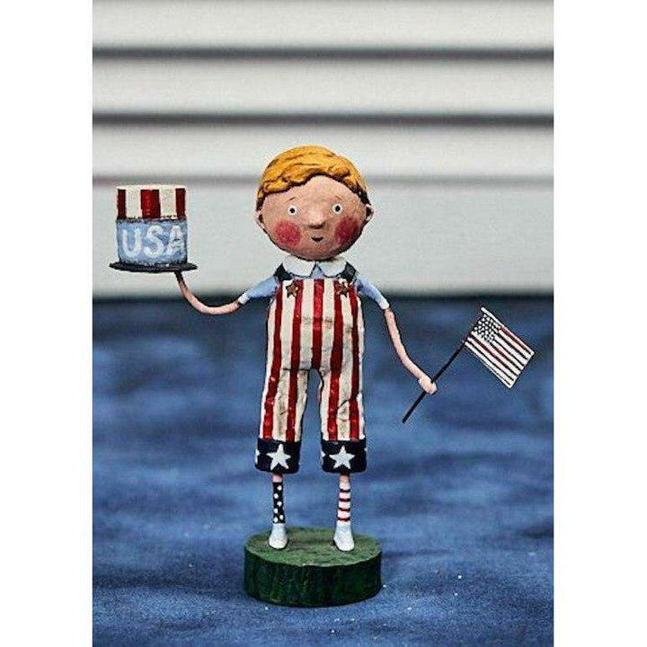 Land that I Love Lori Mitchell Patriotic Figurine - Quirks!