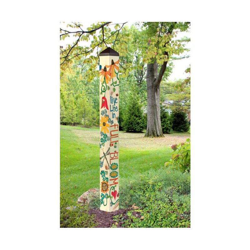 Life in Full Bloom 60" Art Pole by Studio M