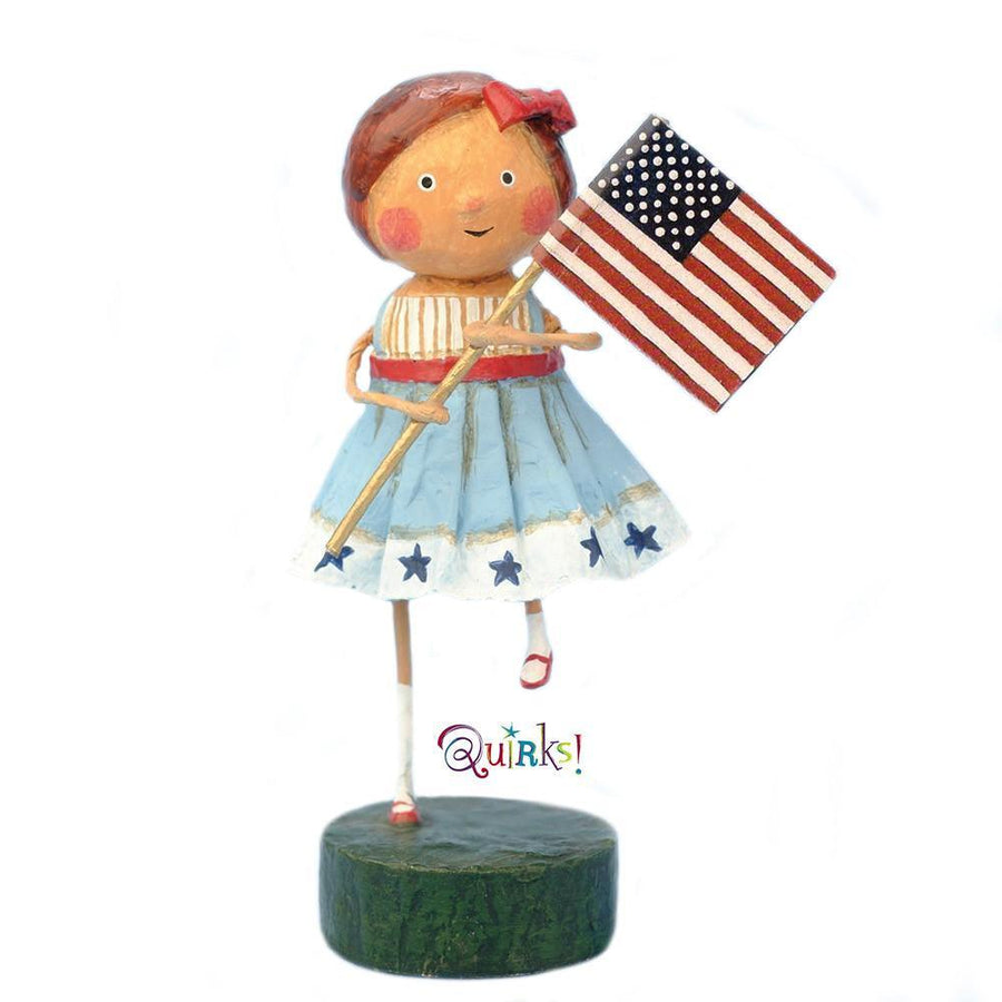 Little Betsy Ross Lori Mitchell Collectible Figurine - Quirks!