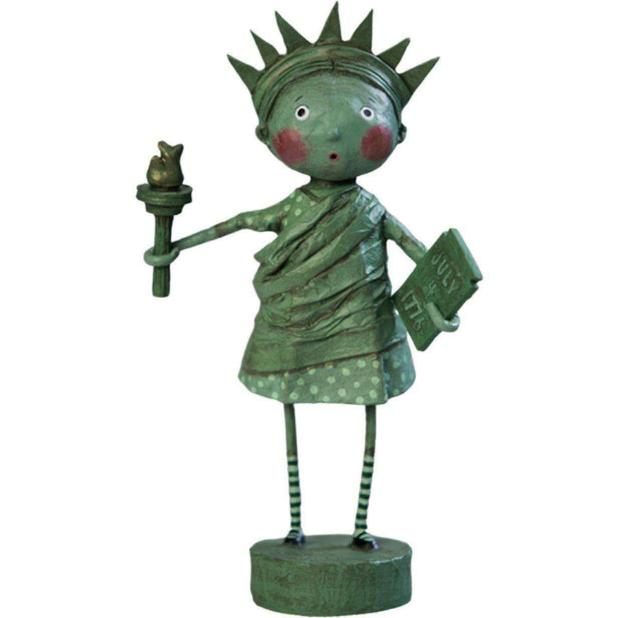 Little Liberty Patriotic Figurine by Lori Mitchell
