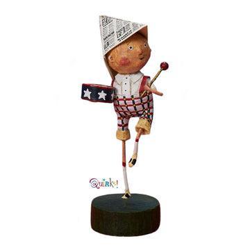 Little Patriotic Boy Lori Mitchell Collectible Figurine - Quirks!