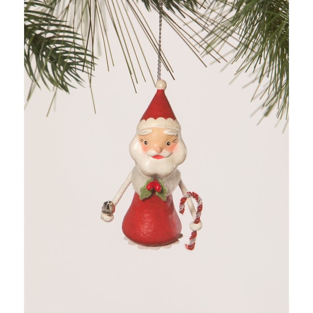 Little Santa Ornament by Bethany Lowe