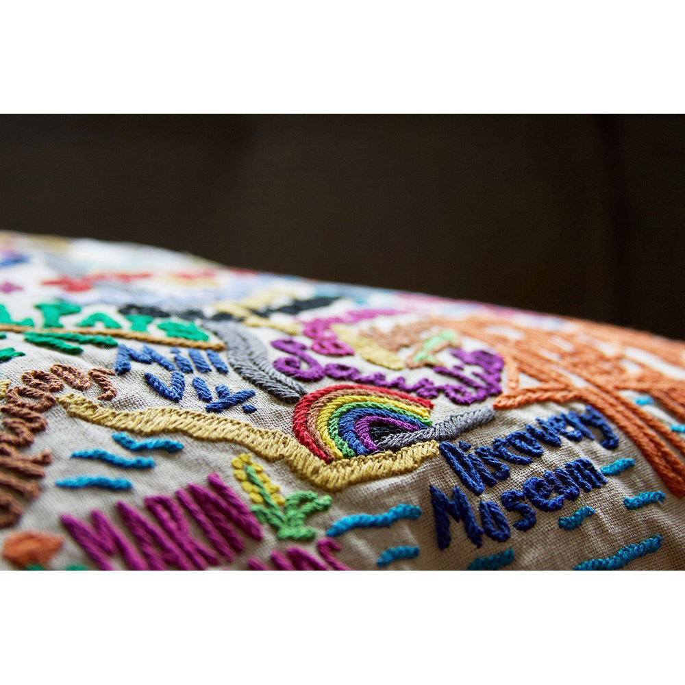 Marin County Hand-Embroidered