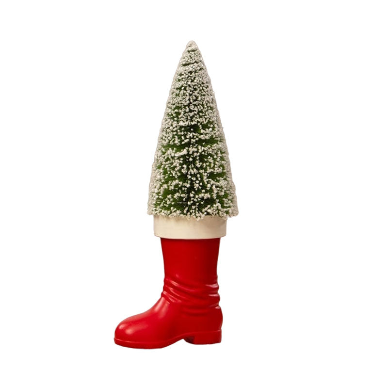 Medium Santa Boot with BB Tree by Bethany Lowe