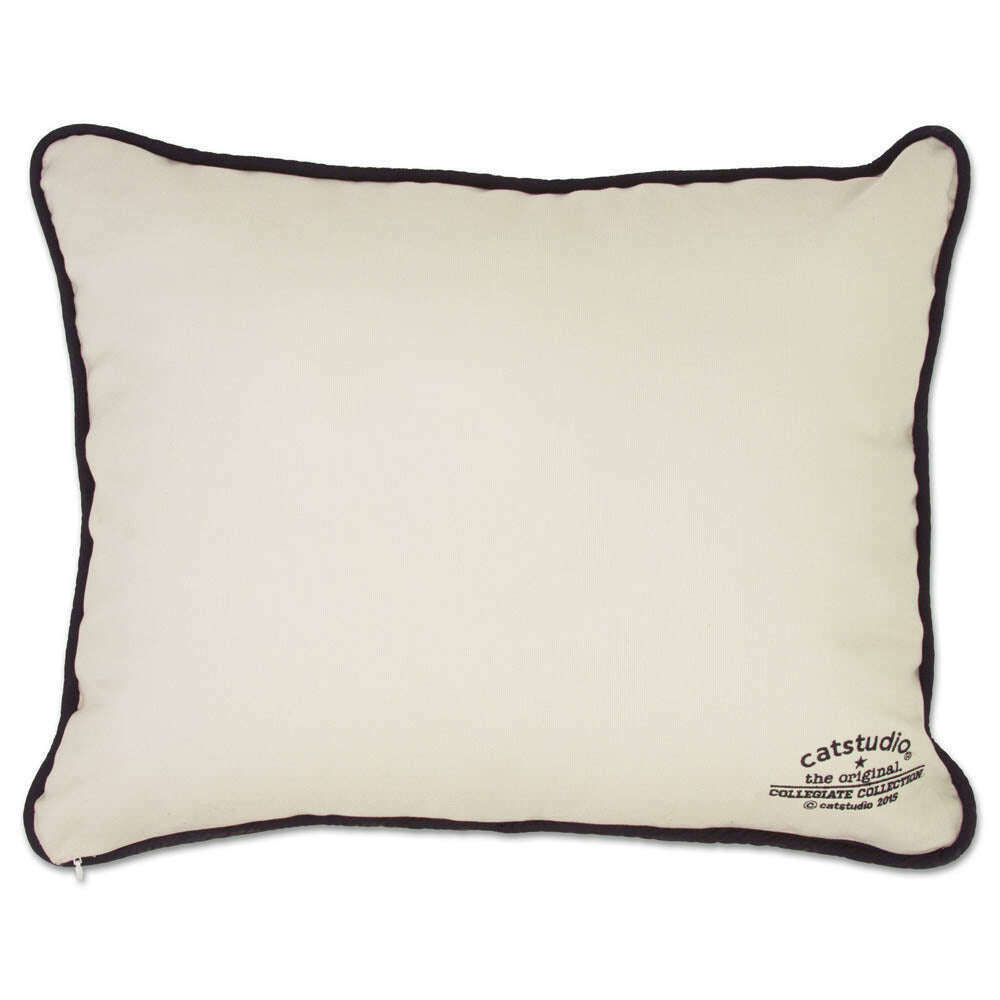 Michigan State University Collegiate Embroidered Pillow by CatStudio