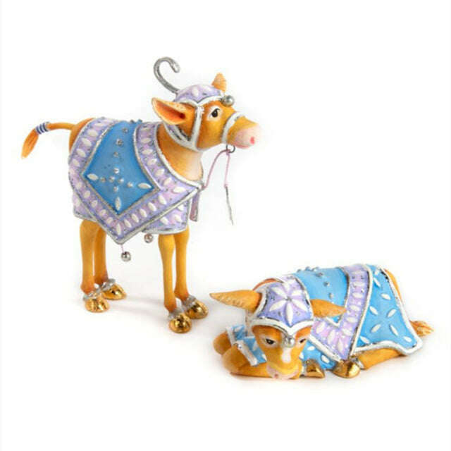 Nativity Calf Figures by Patience Brewster