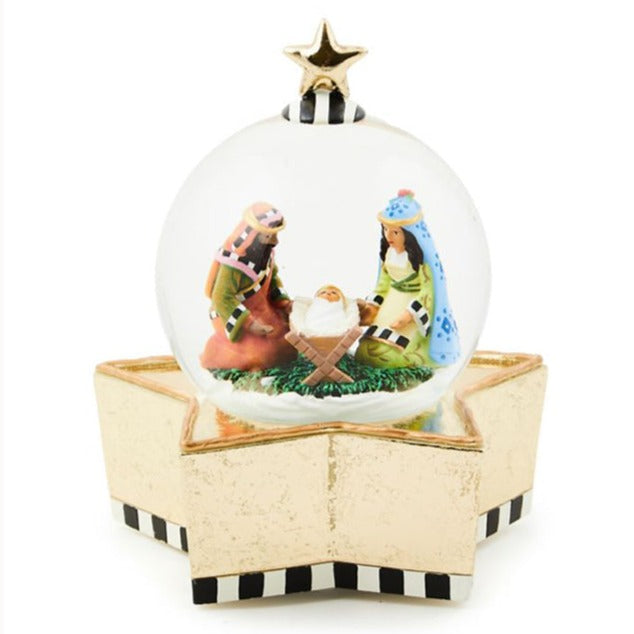Nativity Snow Globe by Patience Brewster