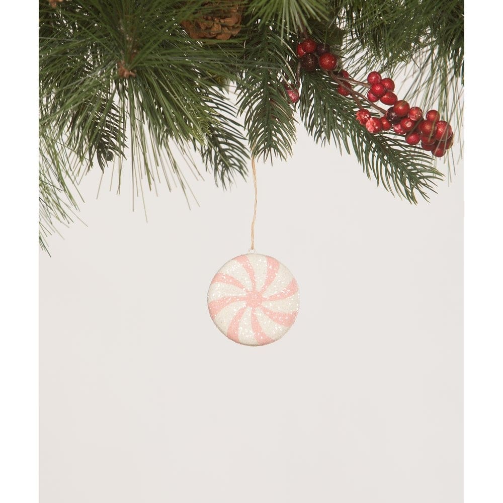 Pink Peppermint Ornament by Bethany Lowe