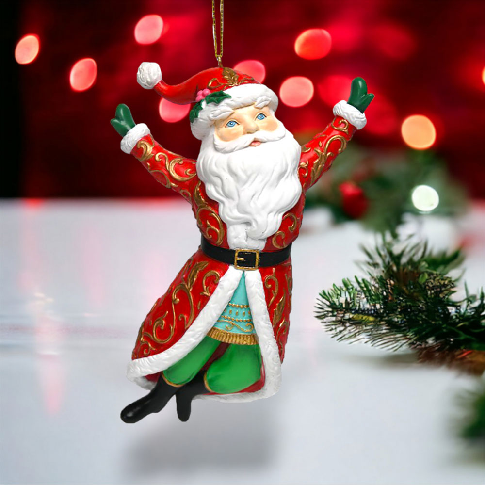 Santa Ornaments by December Diamonds image