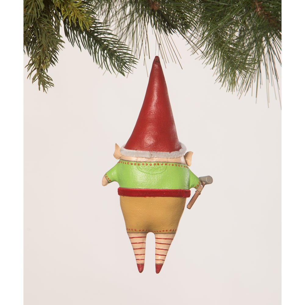 Santa's Helper Elf Ornament by Bethany Lowe