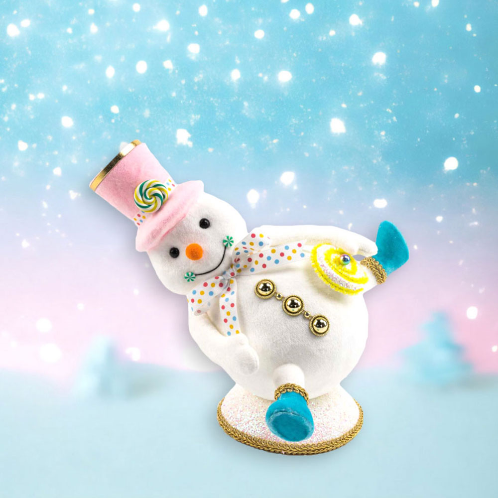 Snowman Rolling Down by December Diamonds