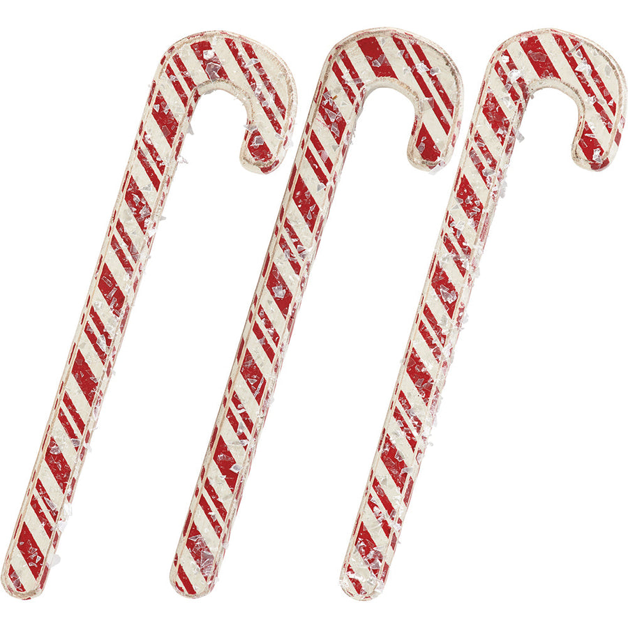 Striped Candy Cane Set By Primitives by Kathy