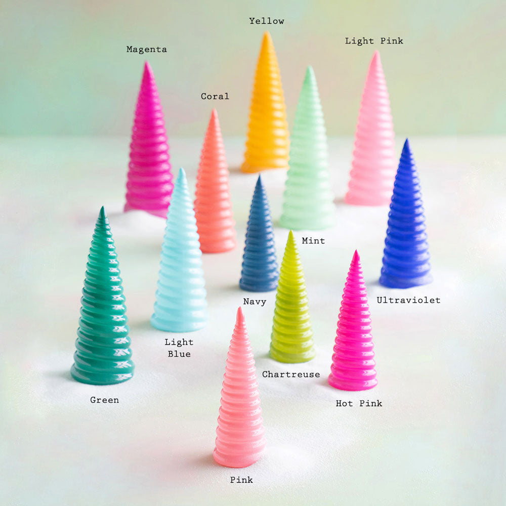 Sugar Swirl Cone Tree by GlitterVille