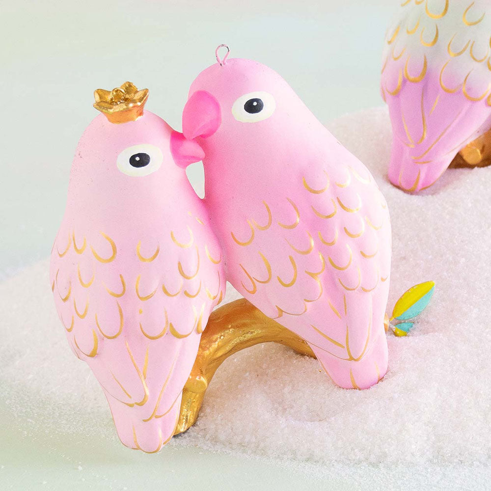 Sweet Tweets Love Bird Ornament by GlitterVille