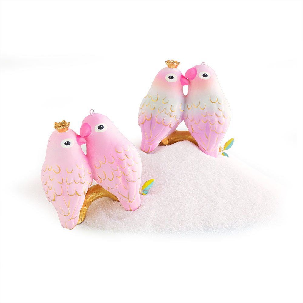 Sweet Tweets Love Bird Ornament by GlitterVille