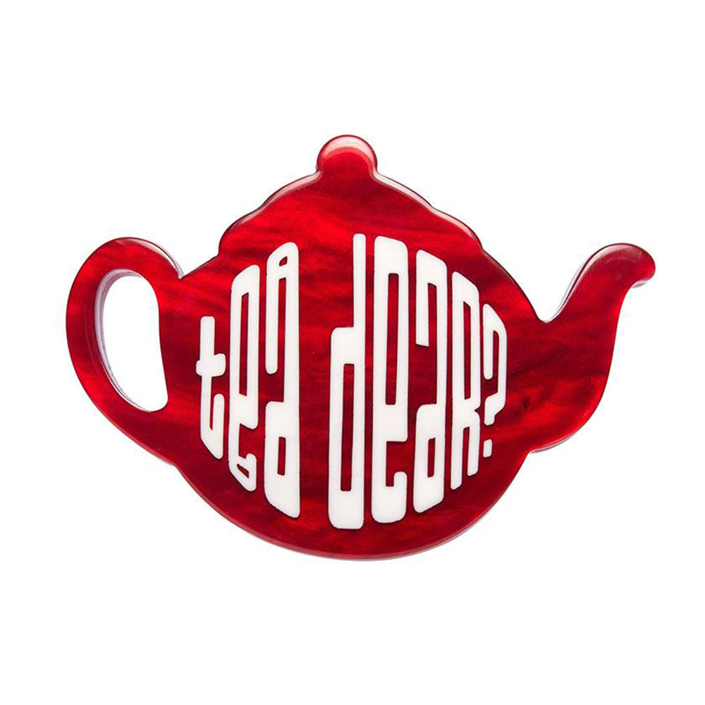 Tea Dear Brooch by Erstwilder image
